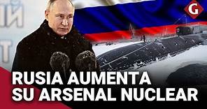Putin presentó a "Krasnoyarsk" y "Emperador Alejandro III": nuevos submarinos nucleares rusos