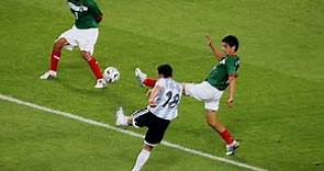 Maxi Rodriguez vs Mexico - World Cup 2006 #Greatestworldcupgoals