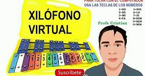 XILOFONO VIRTUAL - PARA TOCAR DESDE EL COMPUTADOR - Profe Cristian