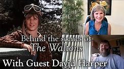 The Waltons - David Harper Interview - behind the scenes with Judy Norton