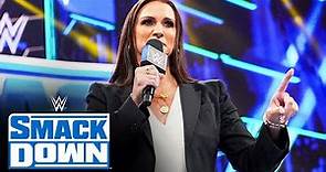 Stephanie McMahon and the WWE Universe give thanks to Mr. McMahon: SmackDown, July 22, 2022