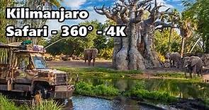 360° 4K - Kilimanjaro Safari | Full Ride | Disney's Animal Kingdom