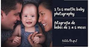 SESIÓN DE FOTOS PARA BEBÉS de 3 a 5 meses - 3 throught 5 months baby photography