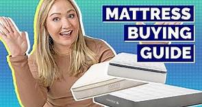 Mattress Buying Guide - How To Choose The Right Mattress For You!