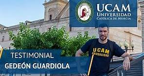 Testimonial Gedeón Guardiola | UCAM Universidad Católica de Murcia