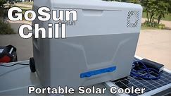 GoSun Chill Solar Cooler: Ice Less Portable Refrigeration