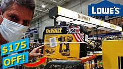Lowes Dewalt Best Tool Kit Deal Ever! Yes EVER! DCD996P2 Hammer Drill