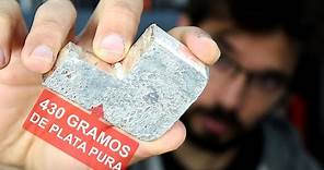 Tabla Periódica | La PLATA un metal que MATA BACTERIAS y puede VOLVERTE AZUL
