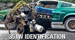 Ford 351 Windsor Engine Identification