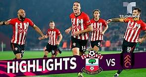 Southampton vs. Fulham: 2-0 Goals & Highlights | Premier League | Telemundo Deportes