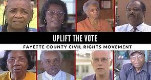 Uplift the Vote: Fayette County, Tennessee Civil Rights Movement