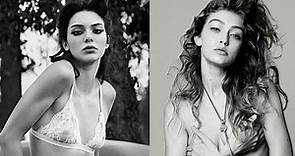 Kendall Jenner & Gigi Hadid Pose For SEXY New Photoshoot For LOVE Magazine