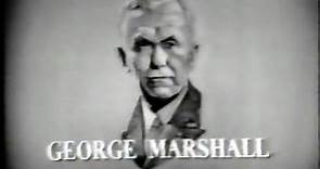 Biography - George Marshall - narrated by Mike Wallace