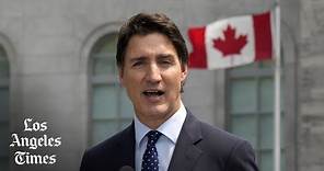Canadian Prime Minister Justin Trudeau and wife separate