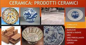 CERAMICA - introduzione ai materiali ceramici