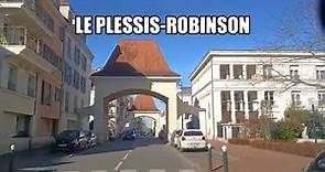Le Plessis-Robinson 4K- Driving- French region