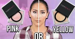 WHICH ONE'S BETTER? | HUDA BEAUTY EASY BAKE POWDER COMPARISON