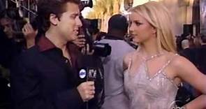 Britney Spears AMA Red Carpet 2003