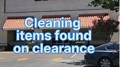 Cleaning products found on clearance at Lowe's #lowesclearance #lowesdeals #clearance | Brodie Saves