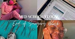 MED SCHOOL VLOG 4: Week in the life of a medical student | End of Surgery block, new scrubs & crocs
