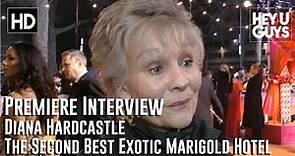 Diana Hardcastle Interview - The Second Best Exotic Marigold Hotel Premiere