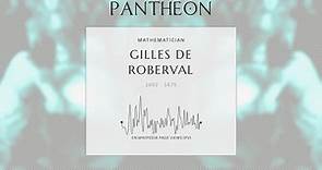 Gilles de Roberval Biography - French mathematician (1602–1675)