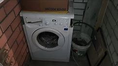"New" washing machine Indesit IWSD 5085! Washing on the programm 3, 60°C.