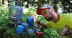 Ma quanto durano le bombole gas - residuo gas e su cartucce trekking outdoor campeggio - PeschoAnvi
