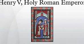 Henry V, Holy Roman Emperor