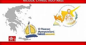 3 December 2021, Nicosia, Cyprus, Holy Mass at the “GSP Stadium” - Pope Francis