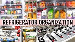 REFRIGERATOR ORGANIZATION IDEAS | Clean, Declutter and Organize With Me Budget Fridge Organization