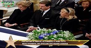Costantino di Grecia, ai funerali ci sono tutti reali d'Europa. Ma spiccano due grandi assenze