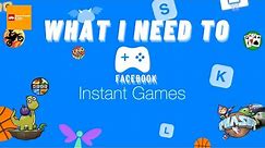 Upload my game on Facebook Instant Games