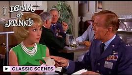 Dr. Bellows and Jeannie Have Lunch Together | I Dream Of Jeannie
