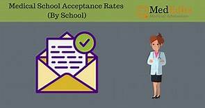 Medical School Acceptance Rates by Race, Major, MCAT/GPA | MedEdits