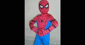 disfraz Spiderman para niño + patrones DIY.