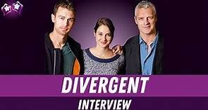Divergent Cast Interview: Shailene Woodley & Theo James