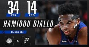Hamidou Diallo drops 2nd consecutive 25+ PTS, 10+ REB game for first time in career 💪