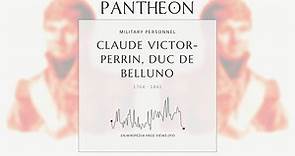 Claude Victor-Perrin, Duc de Belluno Biography - French military commander (1764–1841)