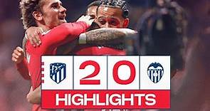HIGHLIGHTS | Atlético de Madrid 2-0 Valencia