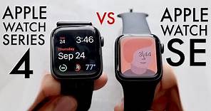 Apple Watch SE Vs Apple Watch Series 4! (Comparison) (Review)