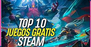 TOP 10 Juegos (GRATIS) para PC STEAM 2021 | Los Mejores 10 FREE TO PLAY de STEAM
