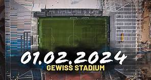 Gewiss Stadium: il telaio della copertura della Curva Sud Morosini è quasi completato 😏🧱
