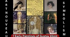 7 Early Paintings of Gustav Klimt