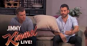 Matt Damon and Jimmy Kimmel Return to Couples Counseling