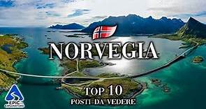 Norvegia: Top 10 Posti e Luoghi da Visitare | 4K Guida di Viaggio