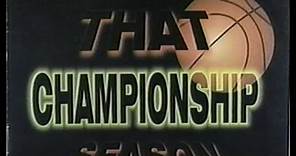 "That Championship Season" (Bickford Theater, 1999)