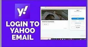 How to Login To Yahoo Mail Account? Log Into Yahoo Email | Yahoo Sign In Mail | yahoo.com Mail Login
