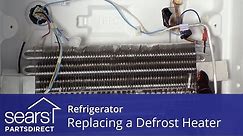 How to Replace a Refrigerator Defrost Heater