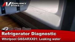 Whirlpool Refrigerator - Has Sheet of Ice on Freezer Floor - GI6SARXX01